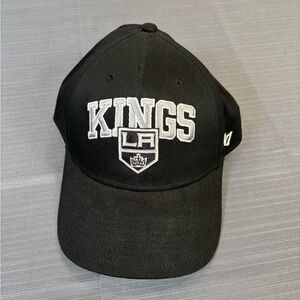LA Kings Black Adjustable Hat 47 Brand NHL Licensed Baseball Cap OSFA